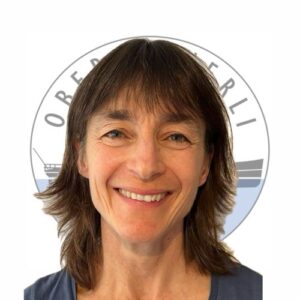 Porträt von Cécile Lanz, Leichtmatrosin auf dem MS Oberhofen