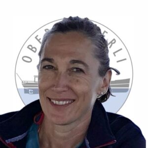 Porträt von Karin Schäfer, Leichtmatrosin auf dem MS Oberhofen